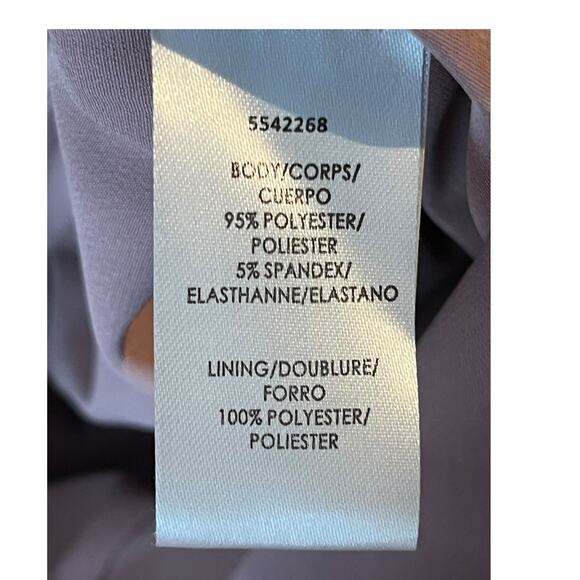 Kay Unger Jumpsuit Cassandra sleeveless walk thru pink size 4 DEFECT - Picture 6 of 8